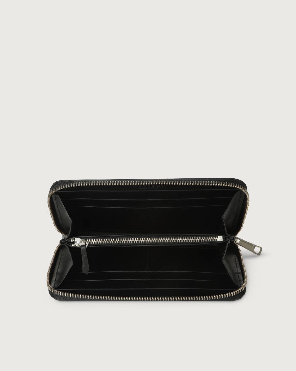 Orciani Portafoglio grande Liberty in pelle con zip Offerte