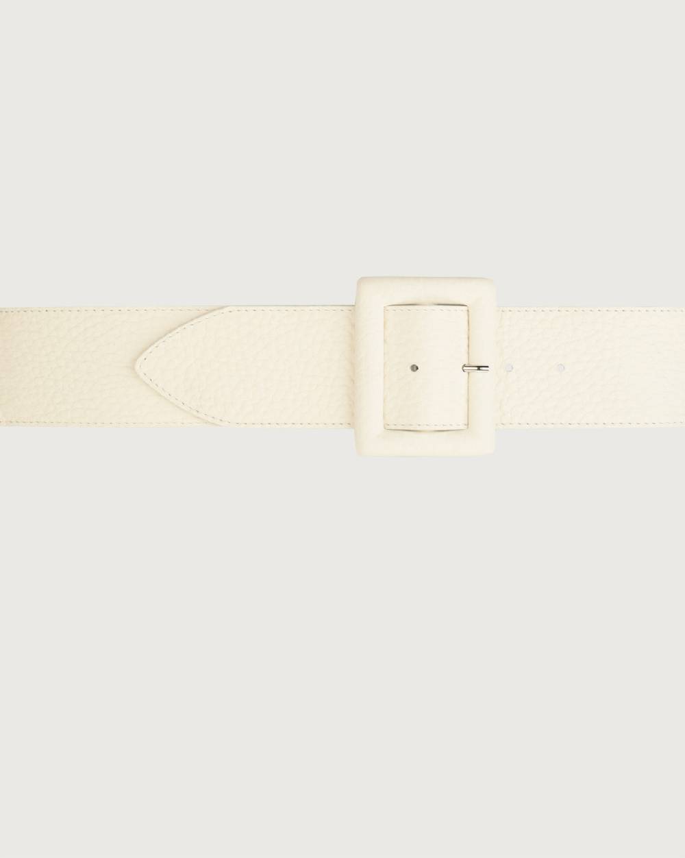 Orciani Cintura alta Soft in pelle con fibbia rivestita Vendite Flash