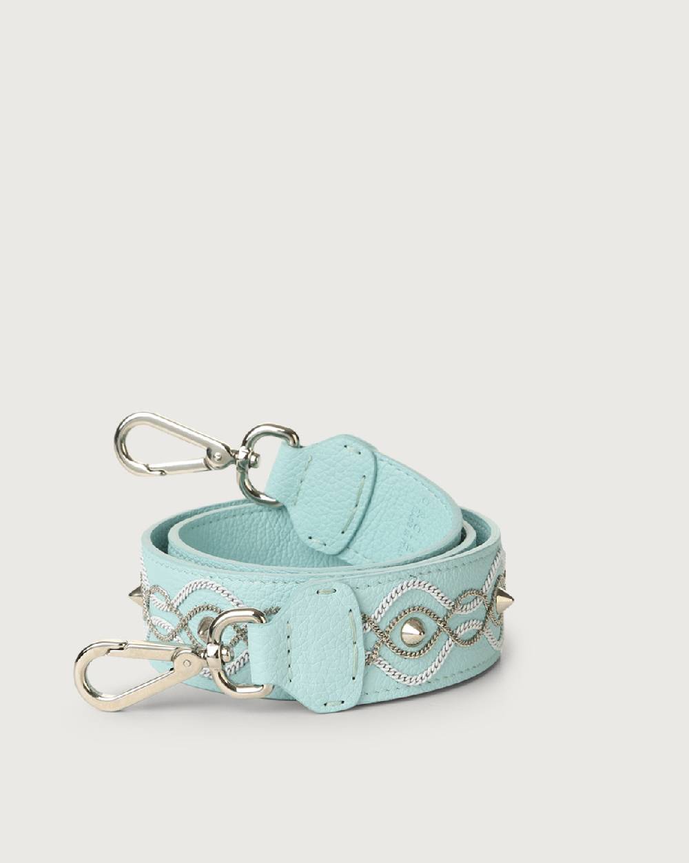 Orciani Tracolla White Chain in pelle Qualità Garantita