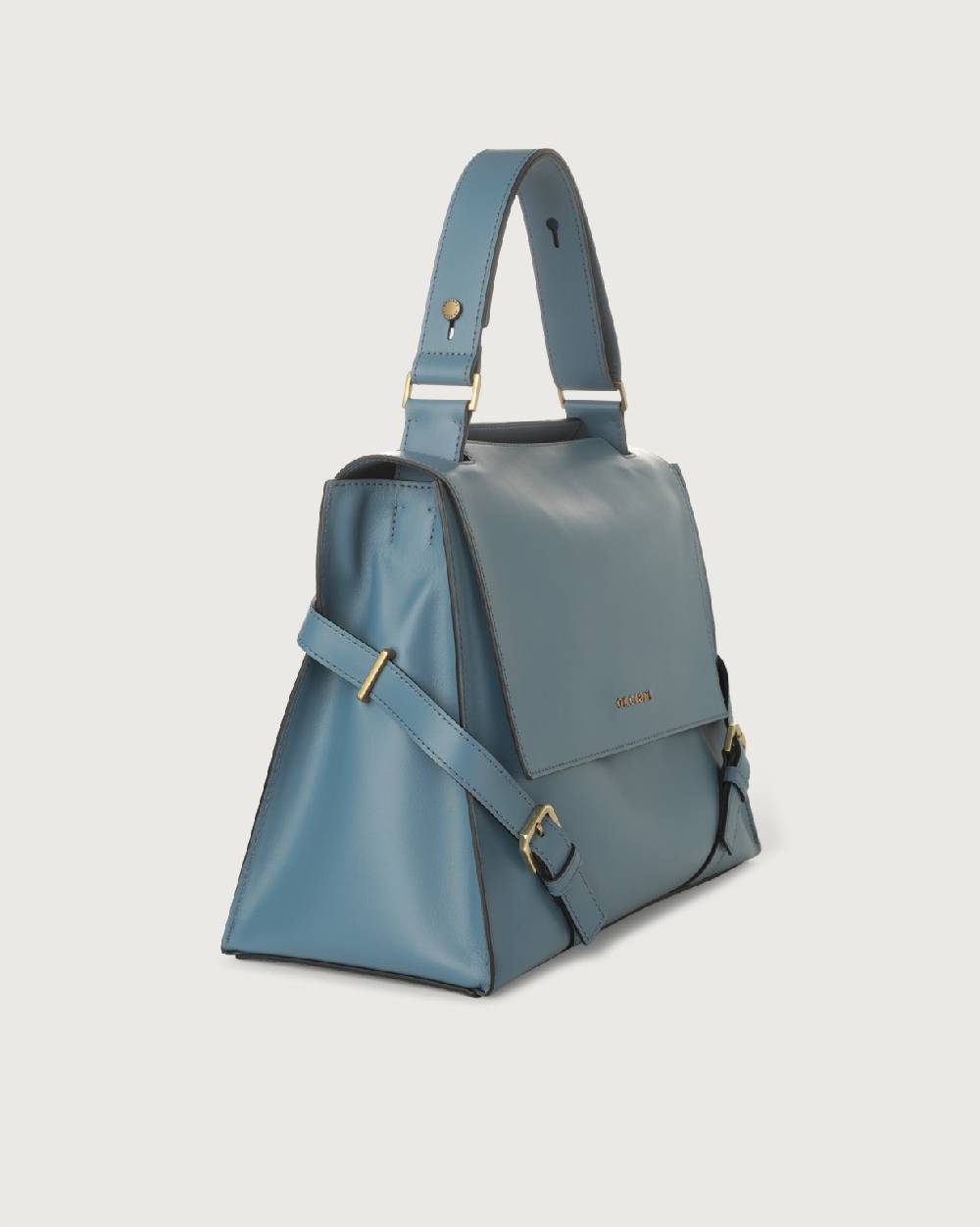 Orciani Borsa Sveva Couture Media a spalla in pelle con tracolla Affare Del Giorno
