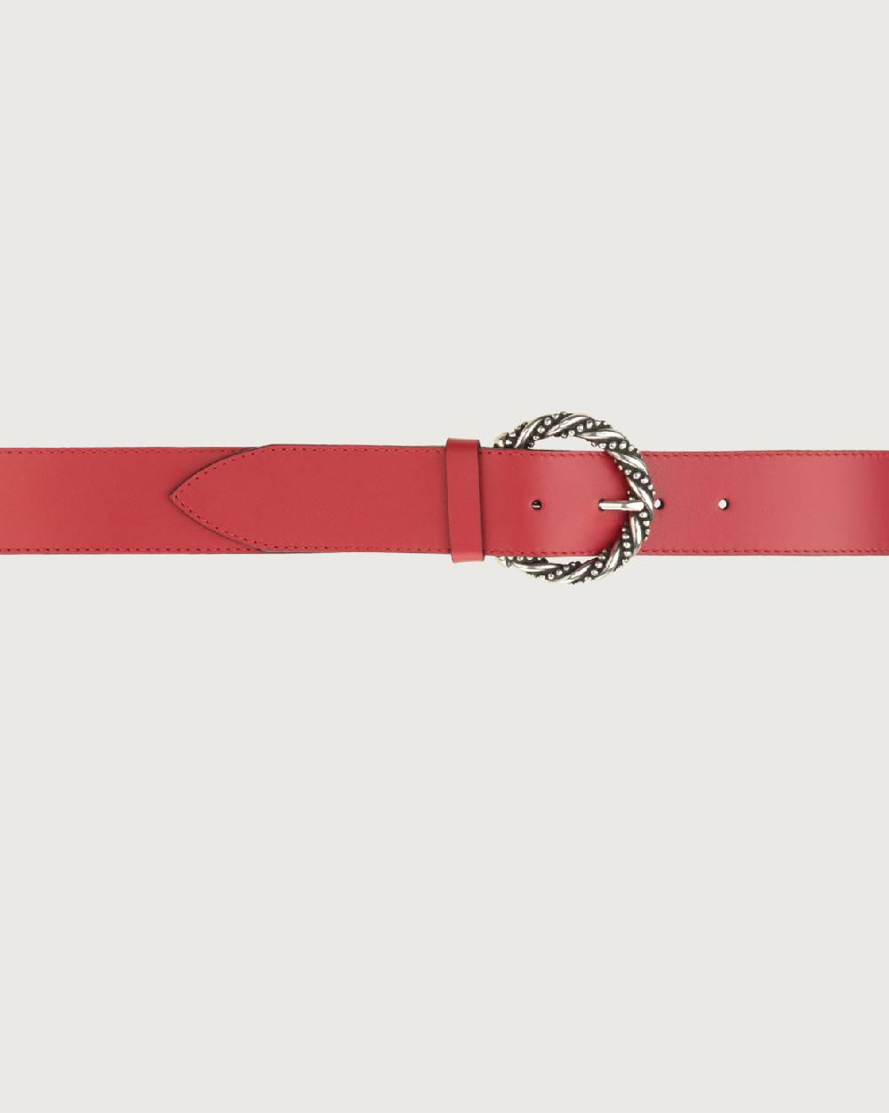 Orciani Cintura Couture in pelle 4 cm Sottocosto