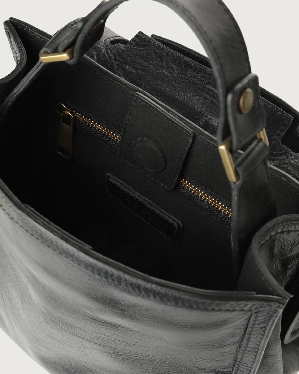 Orciani Borsa Sveva Notturno piccola in pelle con tracolla Hotsell