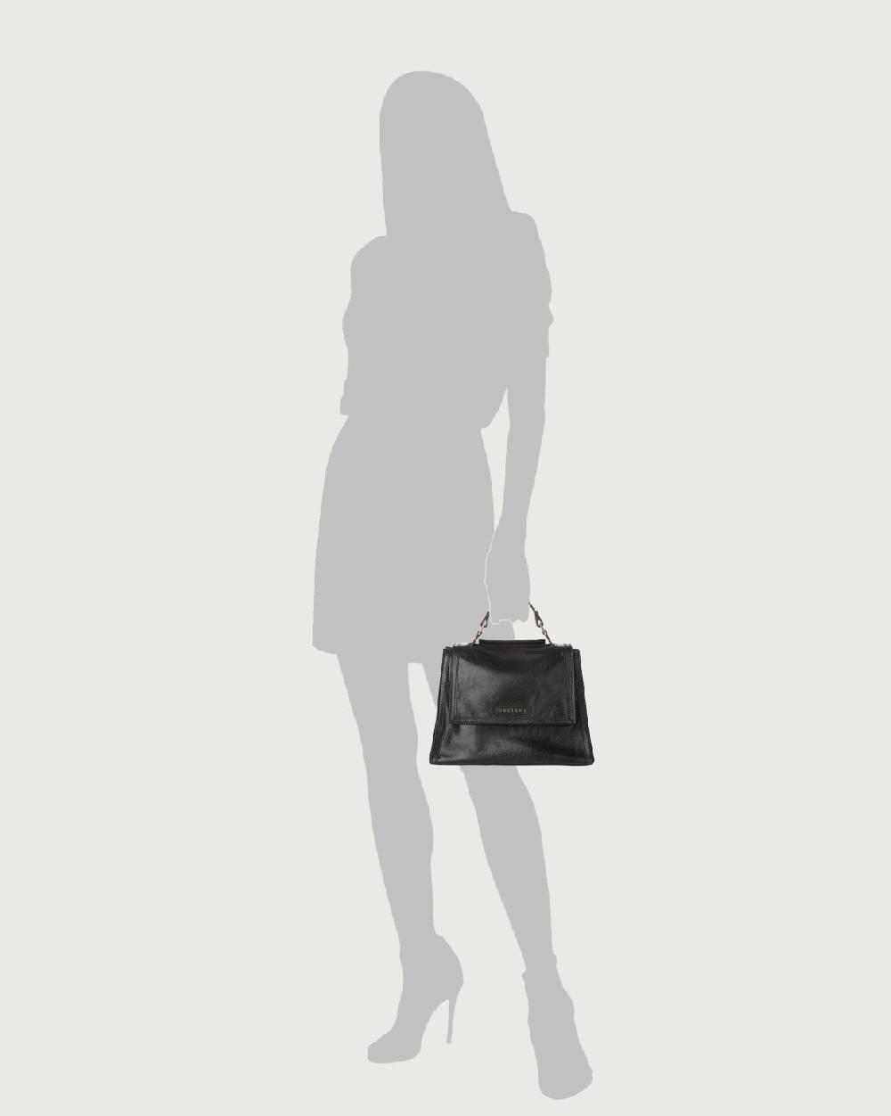 Orciani Borsa Sveva Notturno piccola in pelle con tracolla Hotsell