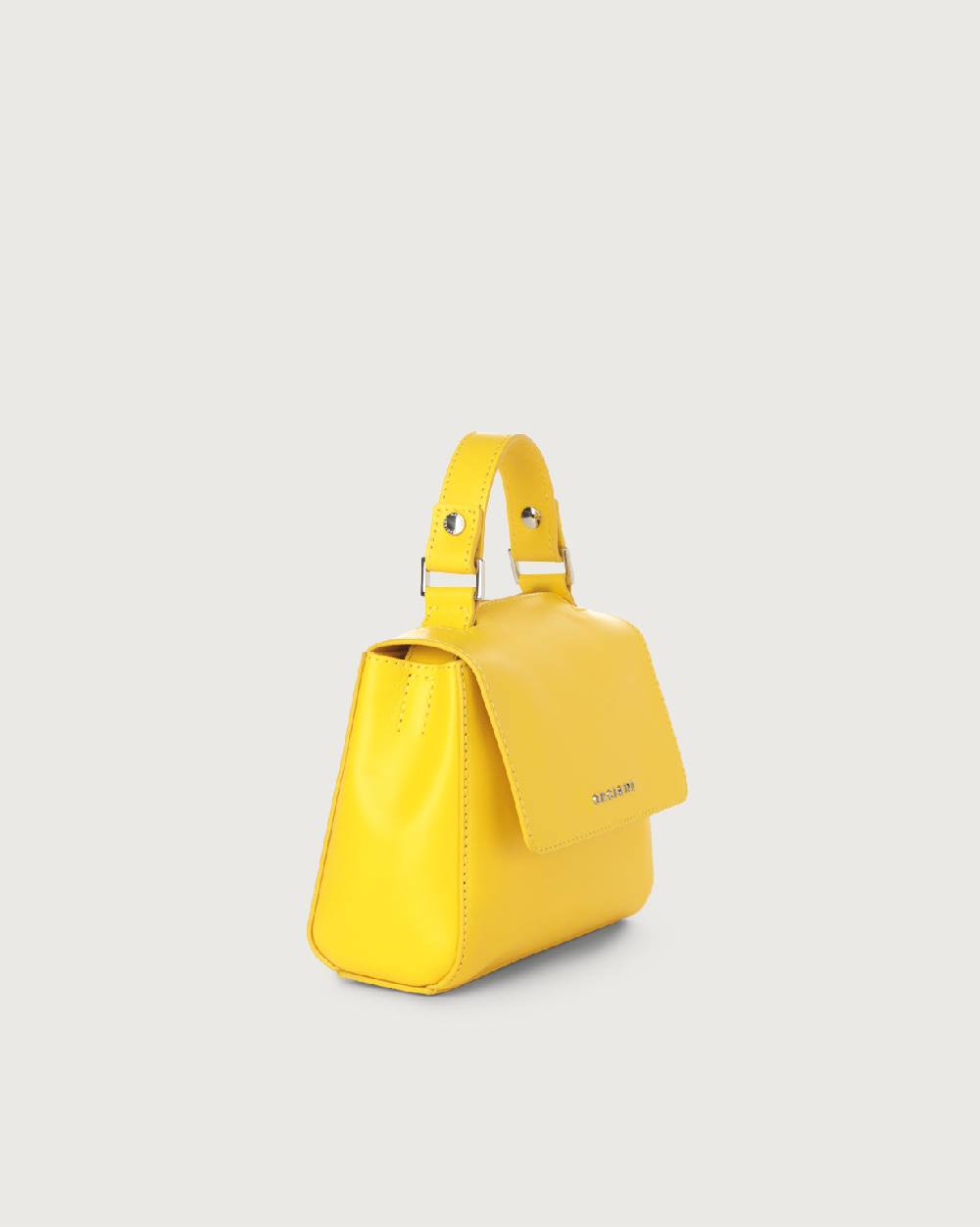 Orciani Borsa Sveva Vanity Mini a mano in pelle con tracolla Vendita Economica