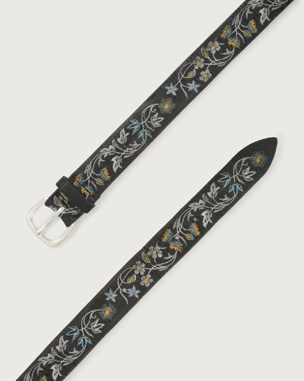 Orciani Cintura sportiva Blade Spring in cuoio Nuova
