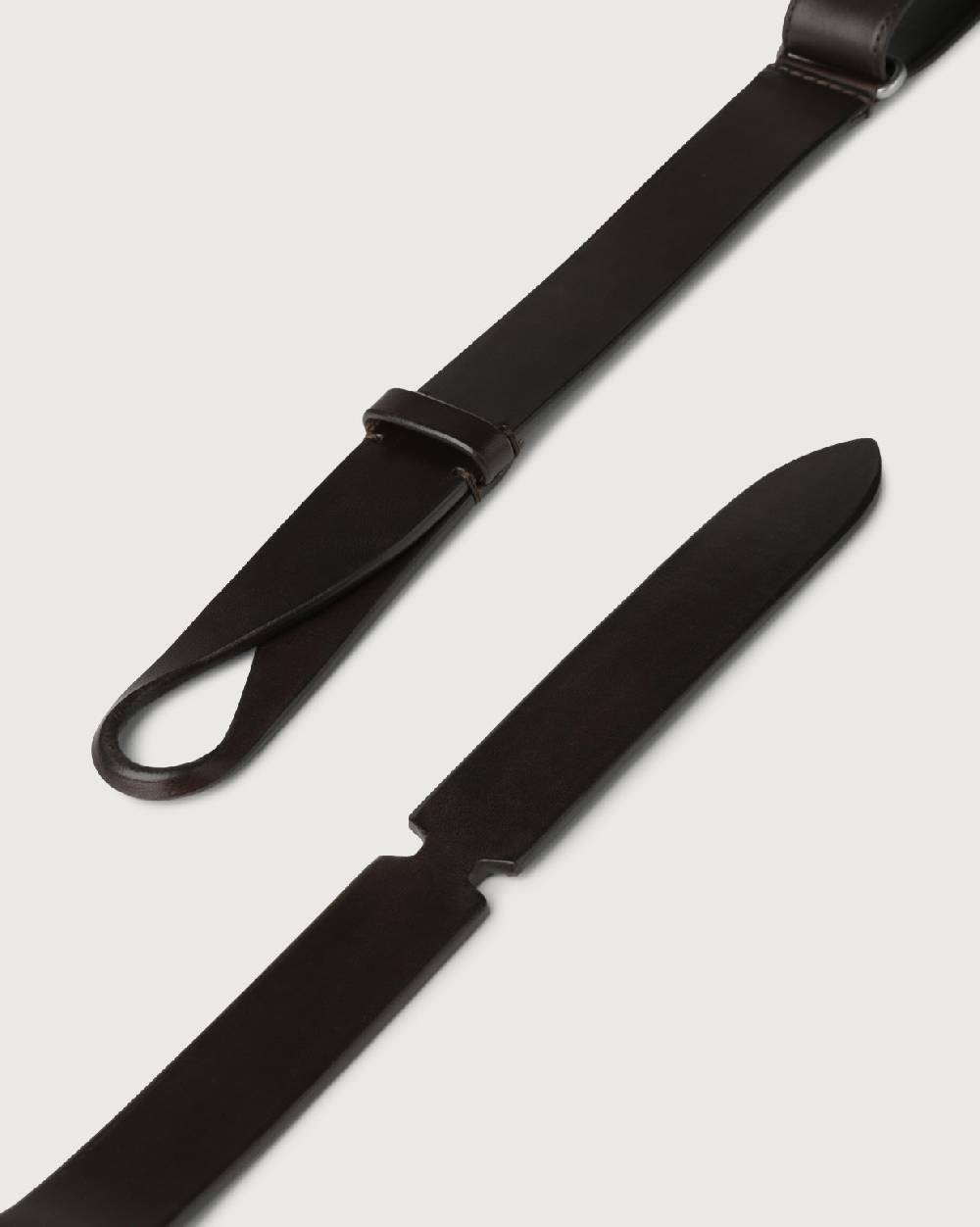 Orciani Cintura Nobuckle Bull in cuoio Convenienza