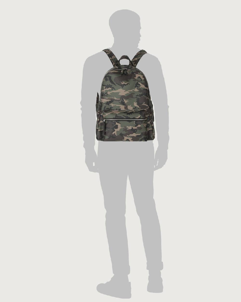 Orciani Zaino Camouflage in pelle Offerta