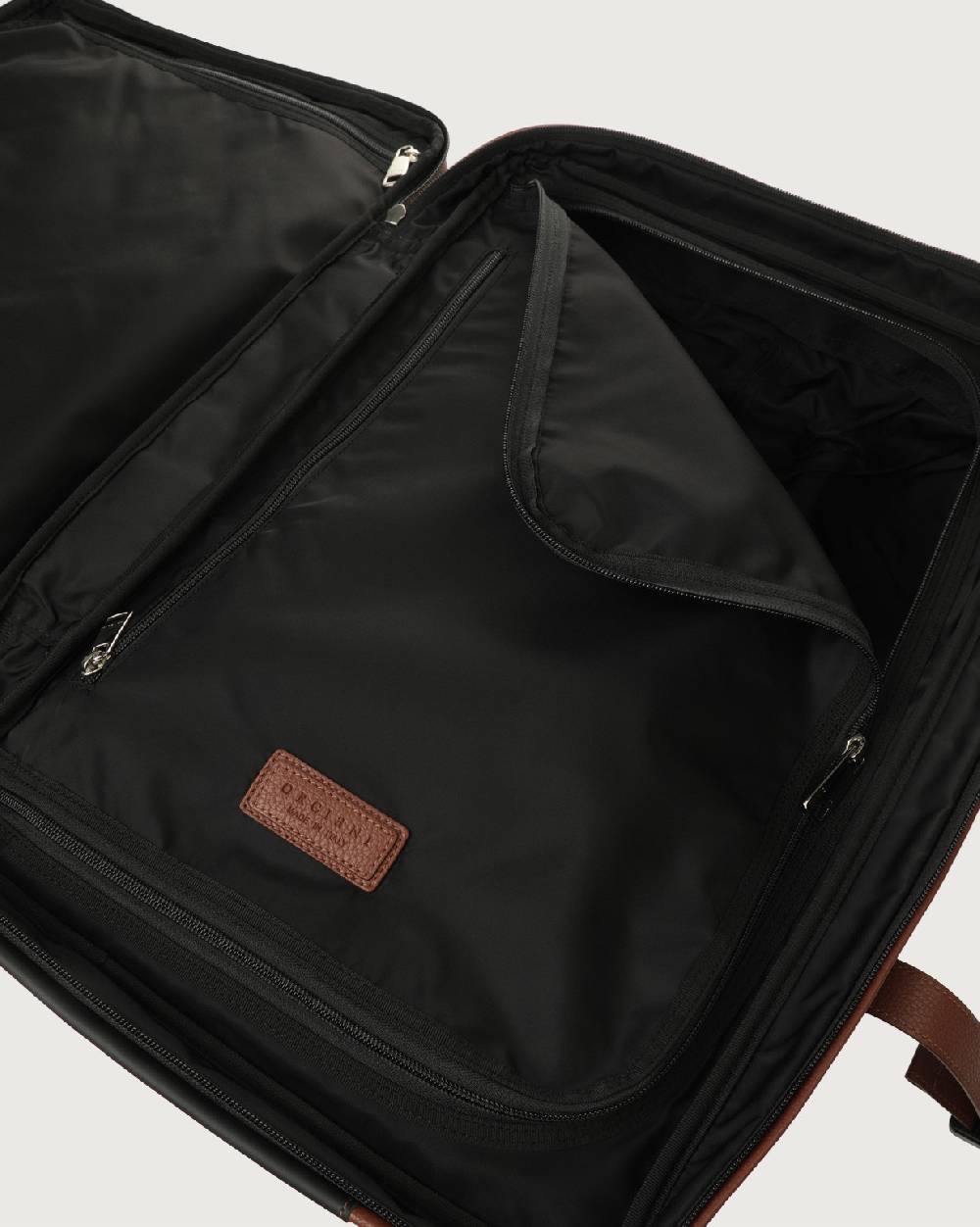 Orciani Trolley Micron due ruote in pelle Moda