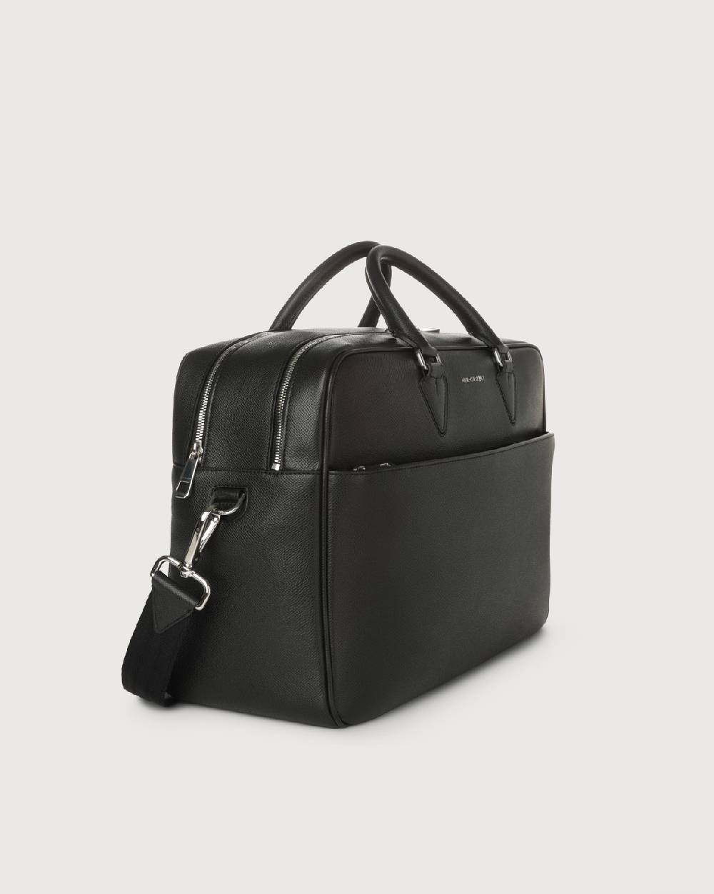 Orciani Borsa a mano Business Timeless in pelle palmellata Qualità