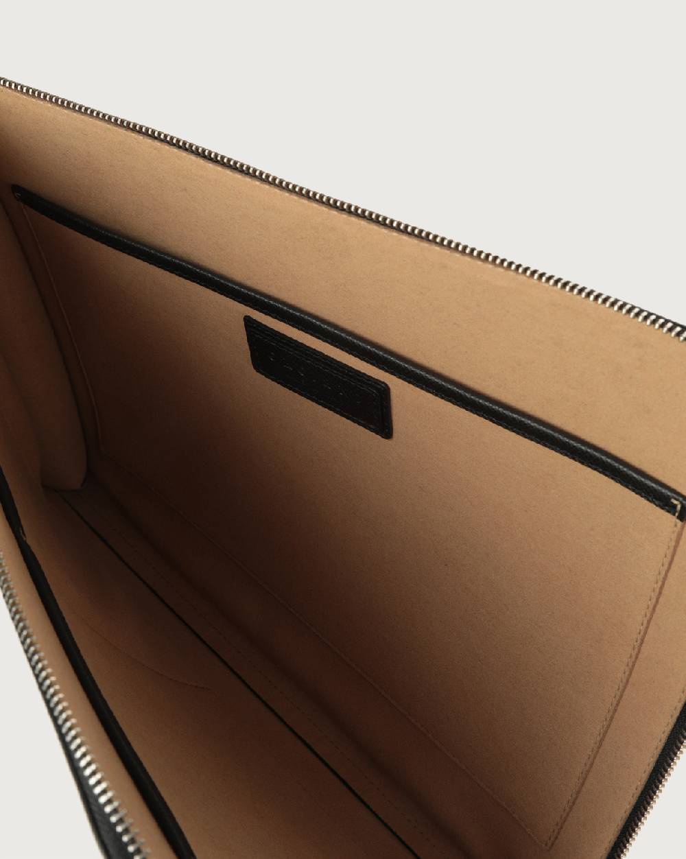 Orciani Pochette slim Timeless in pelle palmellata Spedizione Gratuita