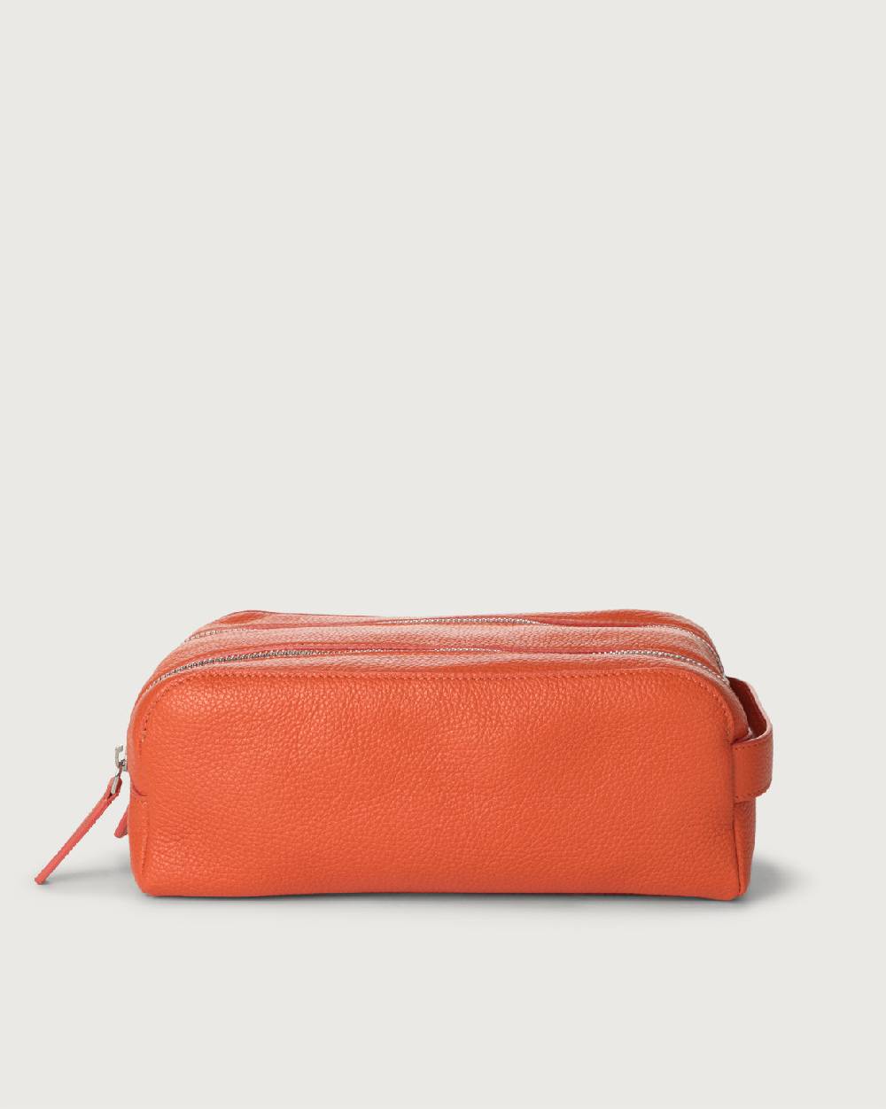 Orciani Beauty case Micron in pelle Sottocosto