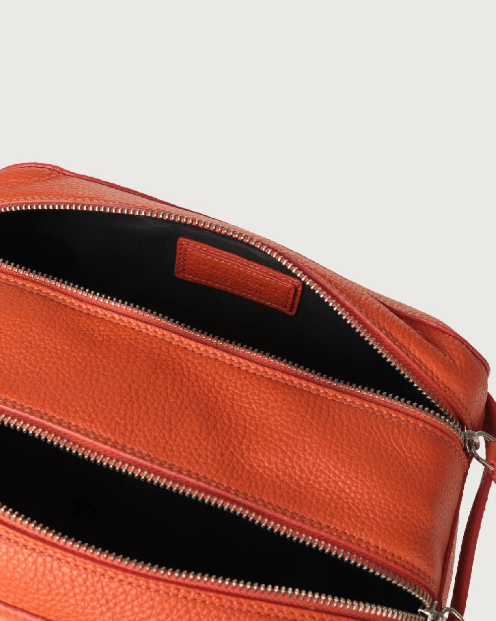 Orciani Beauty case Micron in pelle Sottocosto
