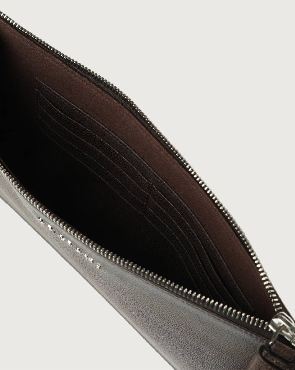 Orciani Busta grande Micron in pelle con polsiera Moda