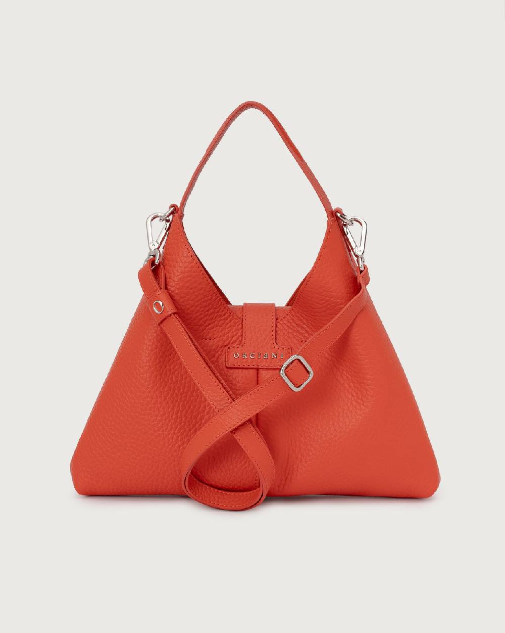Orciani Borsa a mano Vita Soft piccola in pelle con tracolla 2025