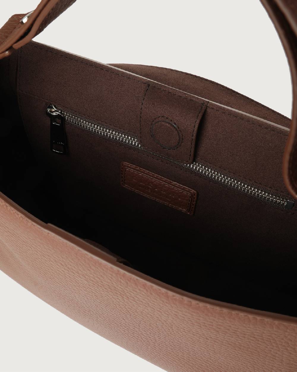 Orciani Borsa Sveva Soft Media a spalla in pelle con tracolla Nuovo