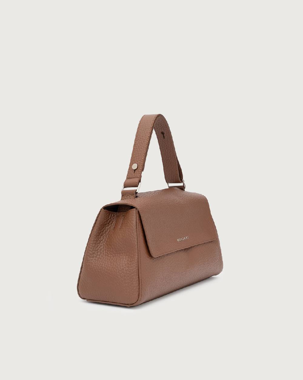 Orciani Borsa Sveva Longuette Soft in pelle con tracolla Qualità