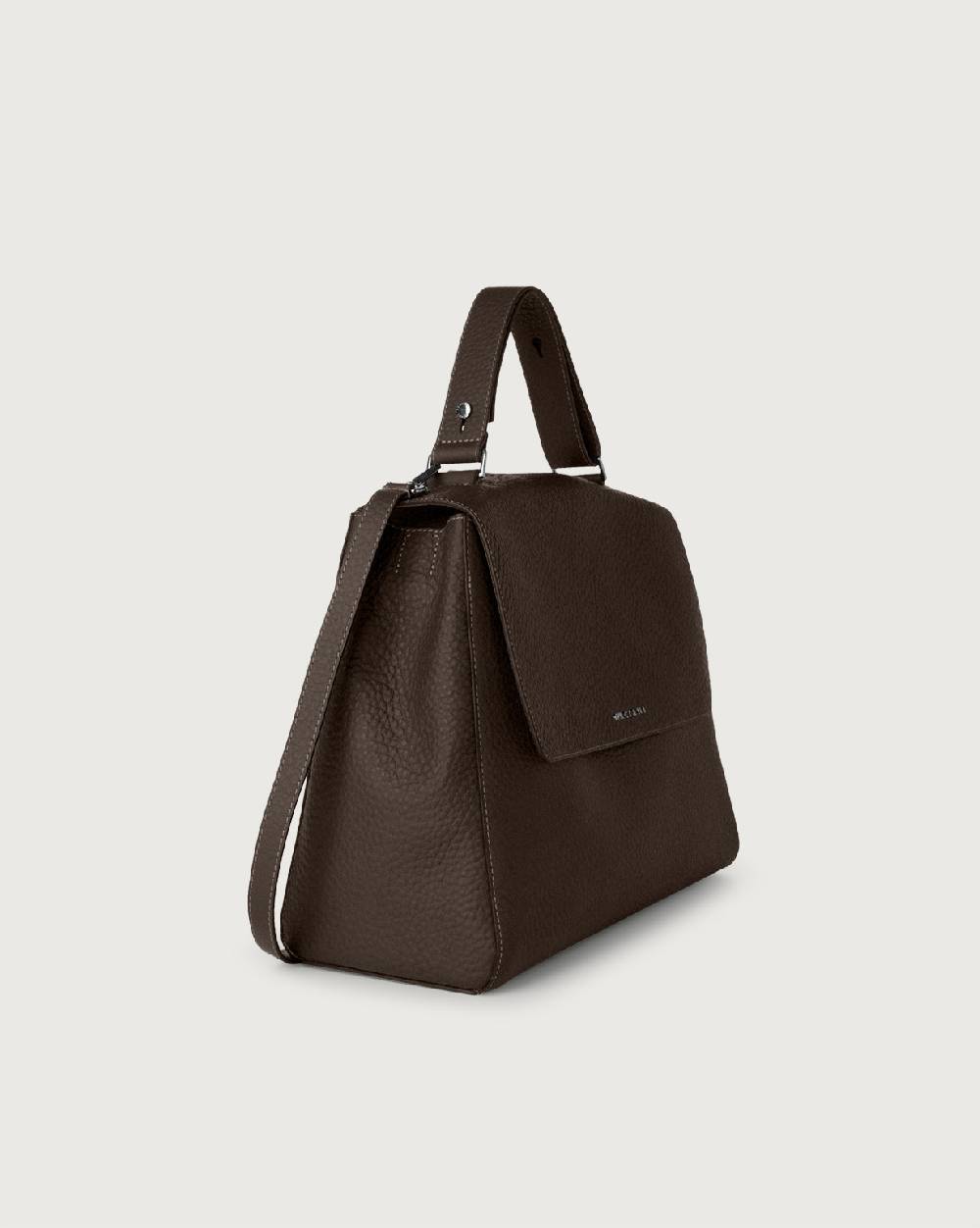 Orciani Borsa a spalla grande Sveva Soft in pelle con tracolla Promozione
