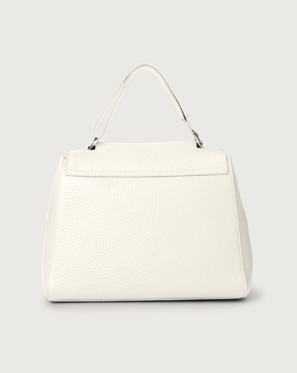 Orciani Borsa Sveva Soft Media a spalla in pelle con tracolla Pezzi Unici