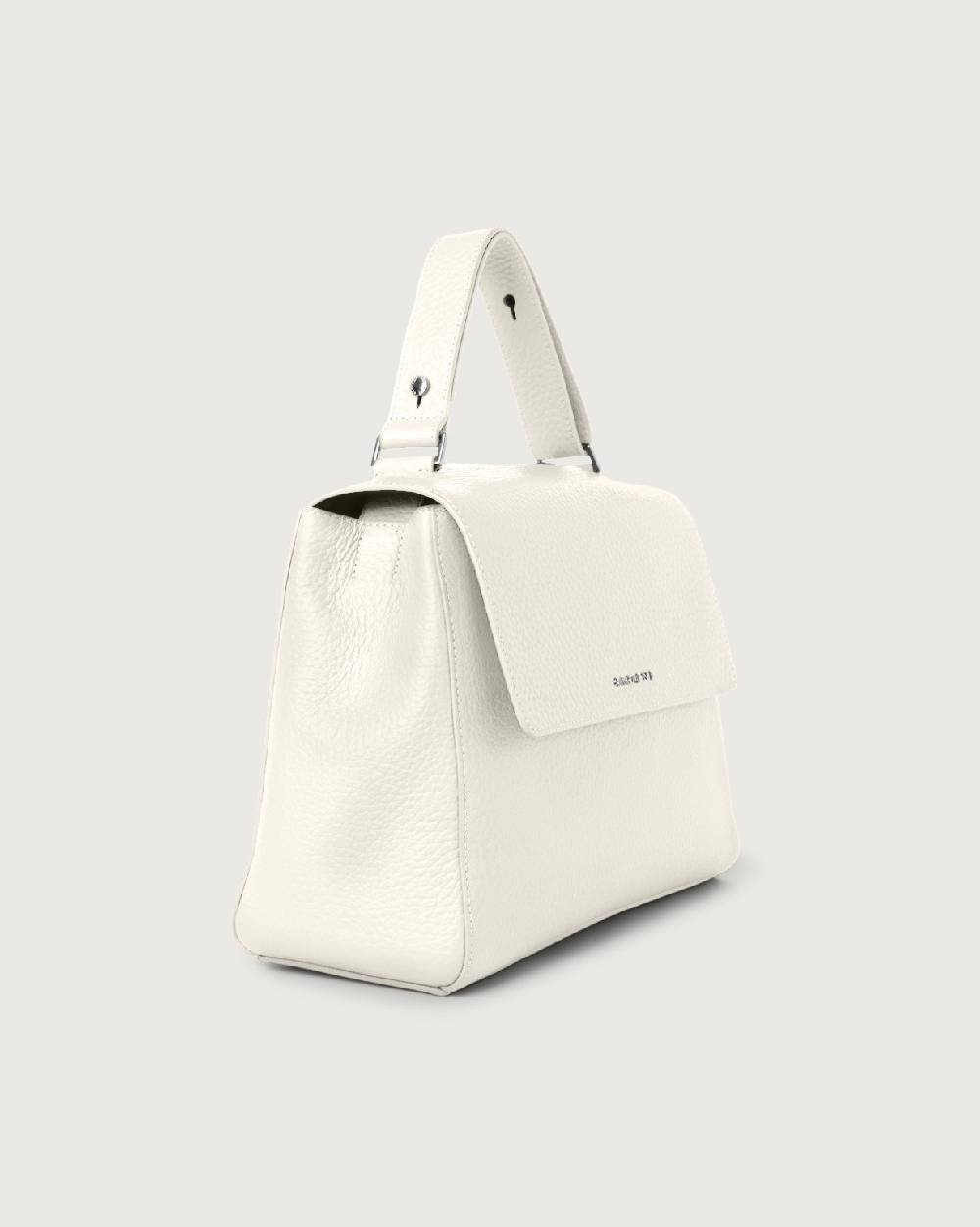 Orciani Borsa Sveva Soft Media a spalla in pelle con tracolla Pezzi Unici