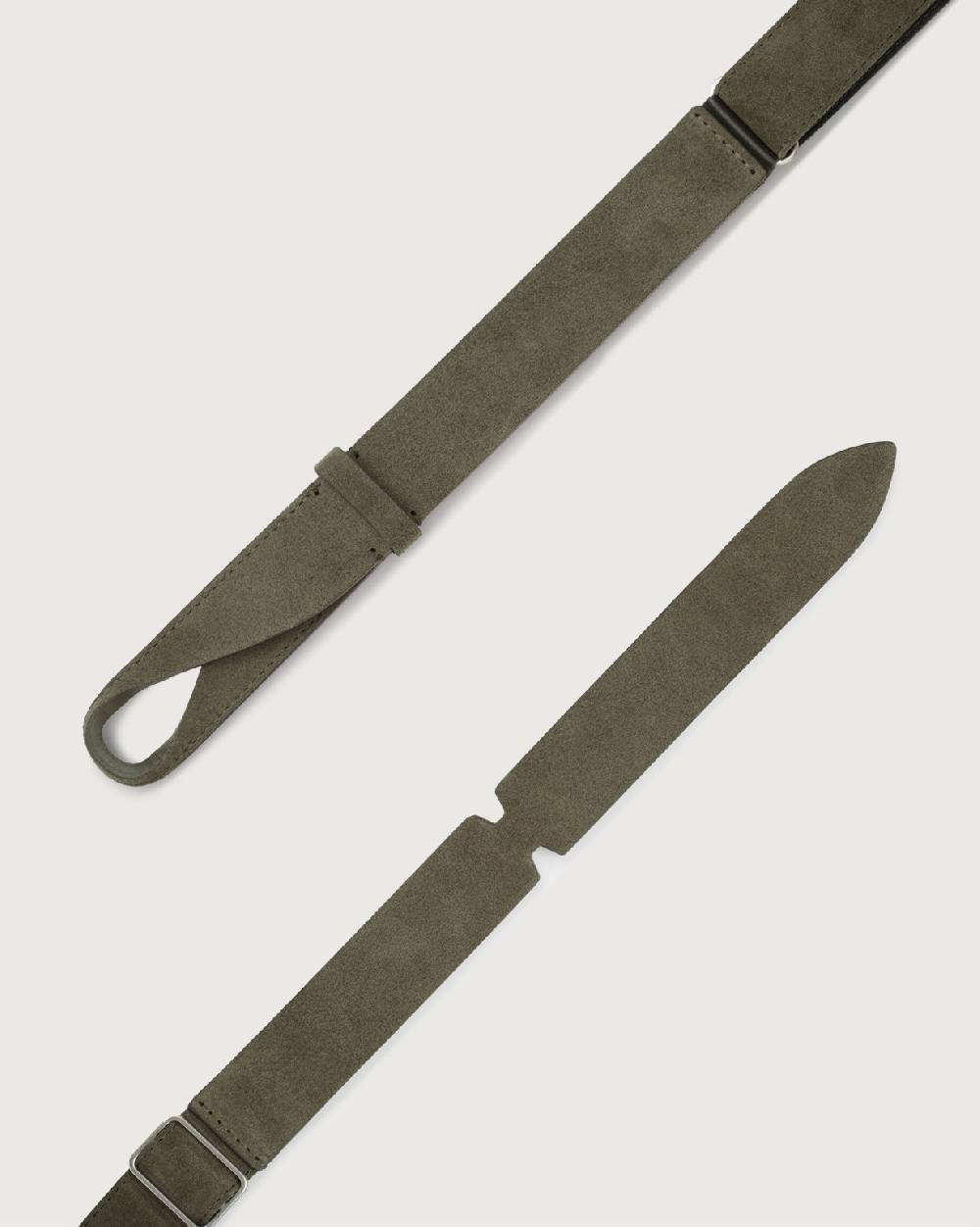 Orciani Cintura Nobuckle Suede in camoscio Shopping Online