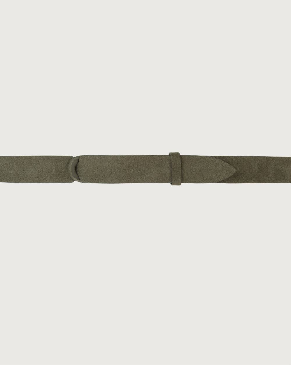 Orciani Cintura Nobuckle Suede in camoscio Shopping Online