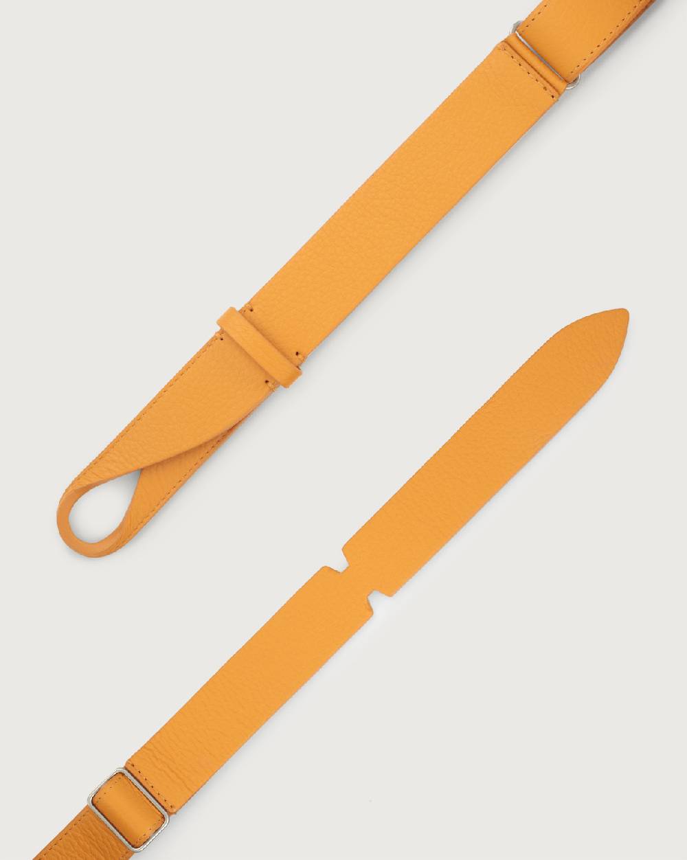Orciani Cintura Nobuckle Micron in pelle Sottocosto