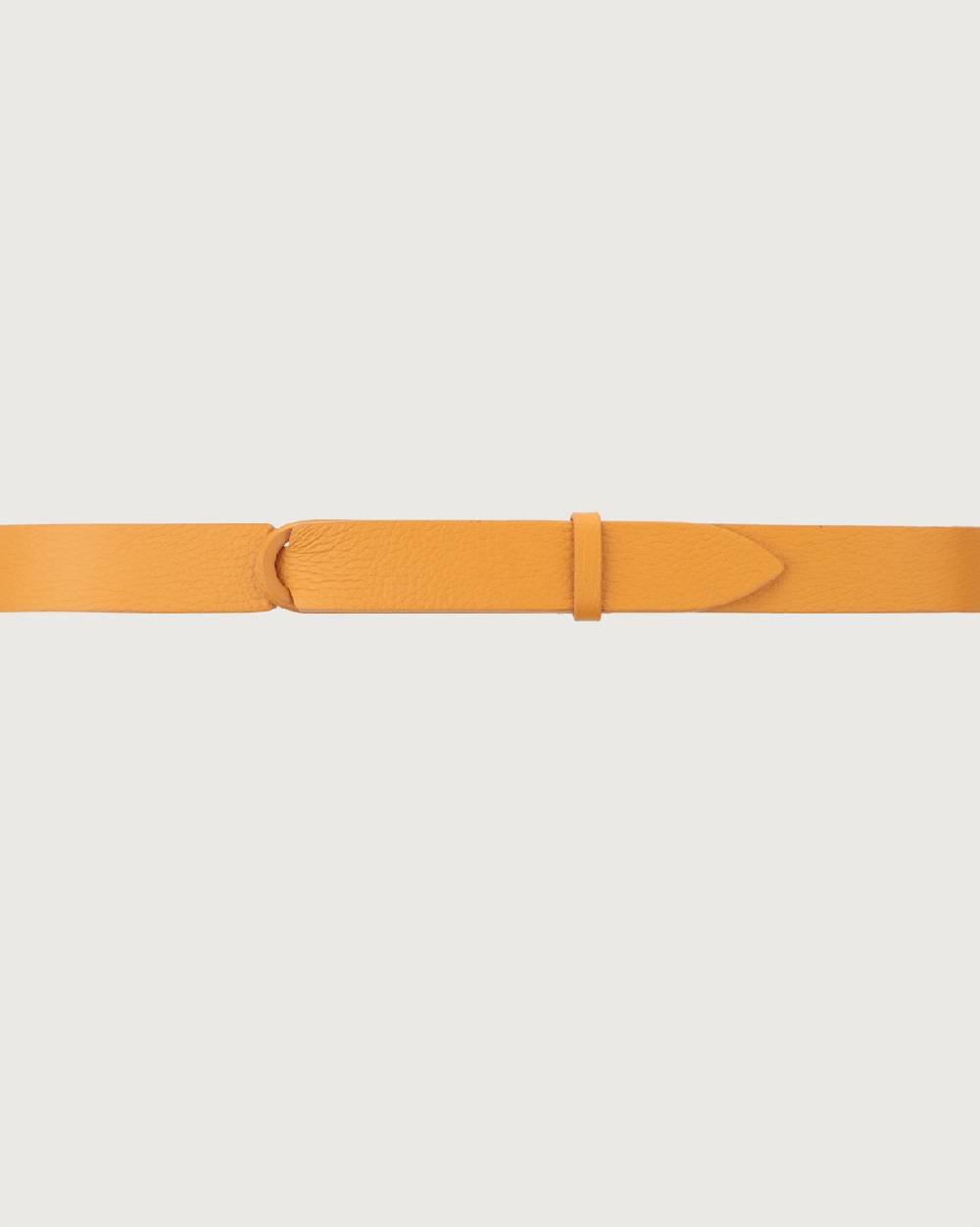 Orciani Cintura Nobuckle Micron in pelle Sottocosto
