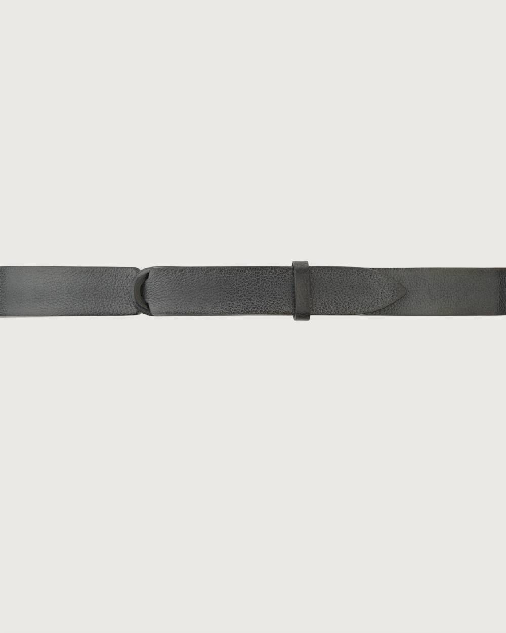Orciani Cintura Nobuckle Chevrette in pelle Presa