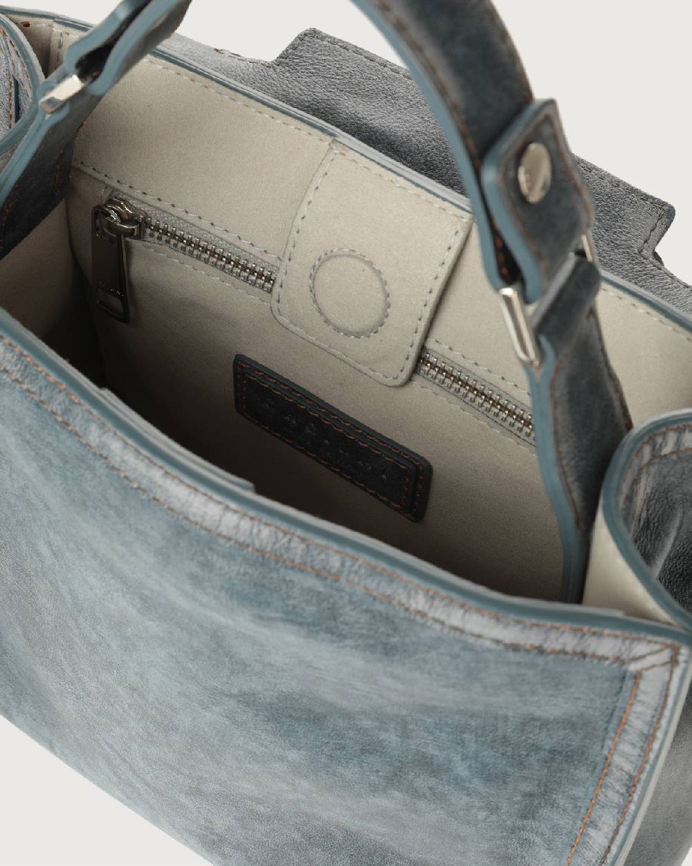 Orciani Borsa Sveva Delavè Piccola in pelle con tracolla Economico