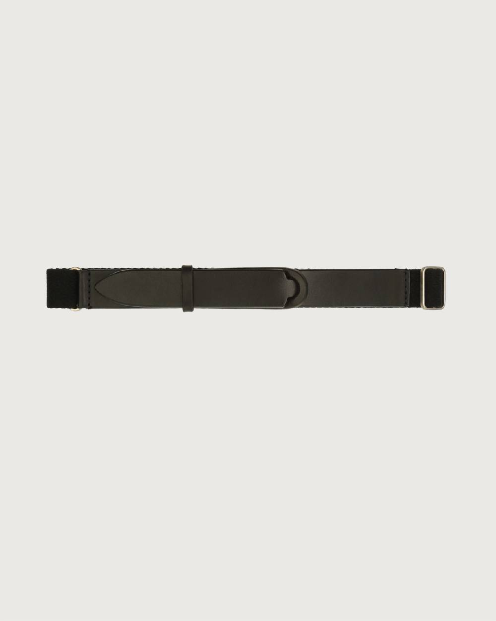 Orciani Cintura Nobuckle Kids Bull in cuoio e tessuto Vendite Flash