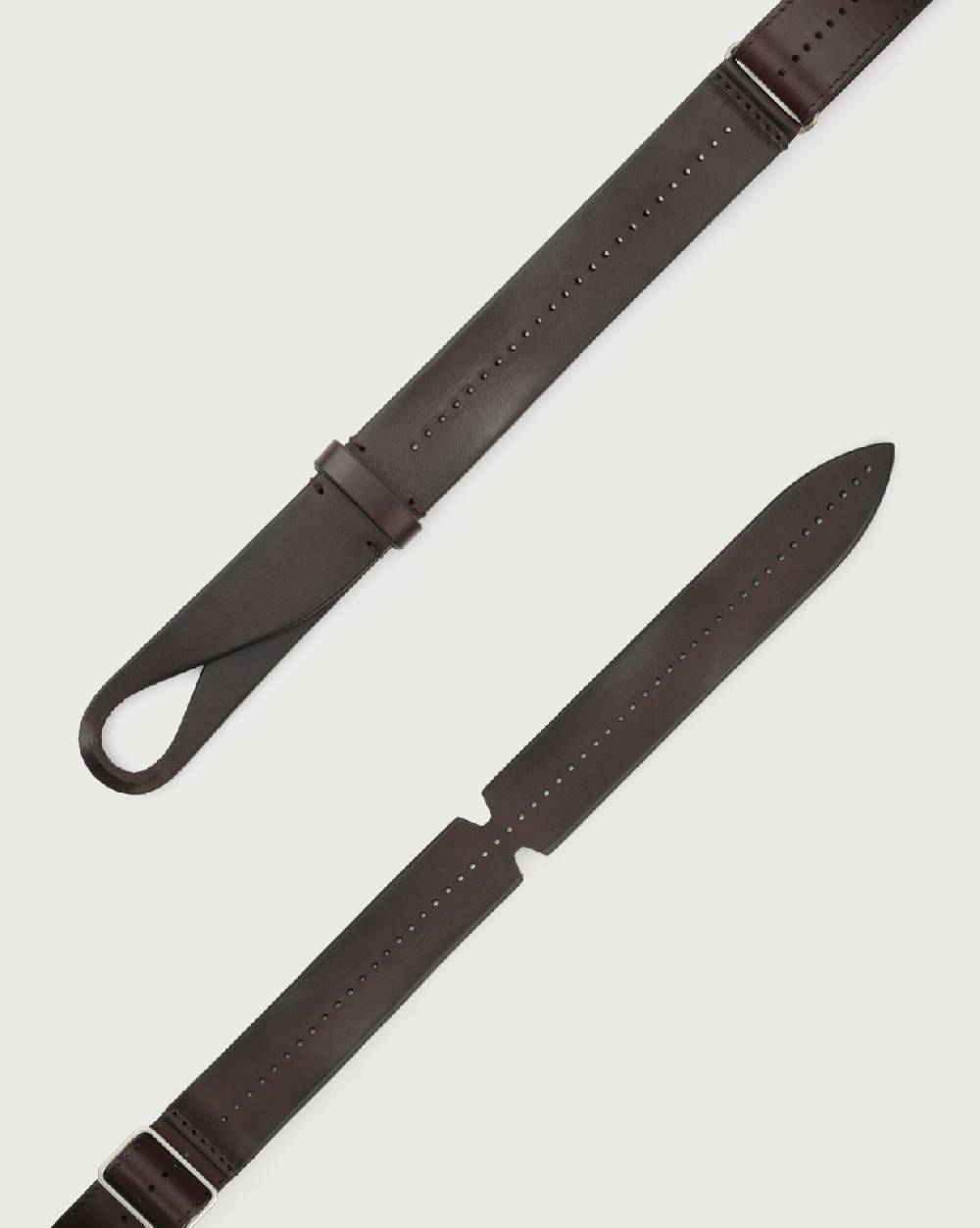 Orciani Cintura Nobuckle Bull Soft in cuoio Nuova