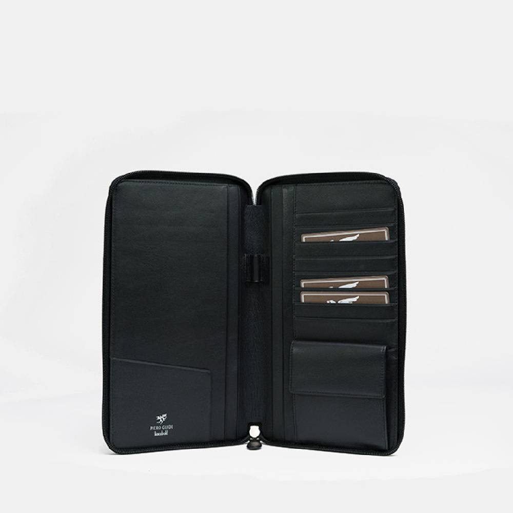 Piero Guidi LINEABOLD TRAVEL CARD HOLDER HAND PAINTED 108161055_01 Qualità