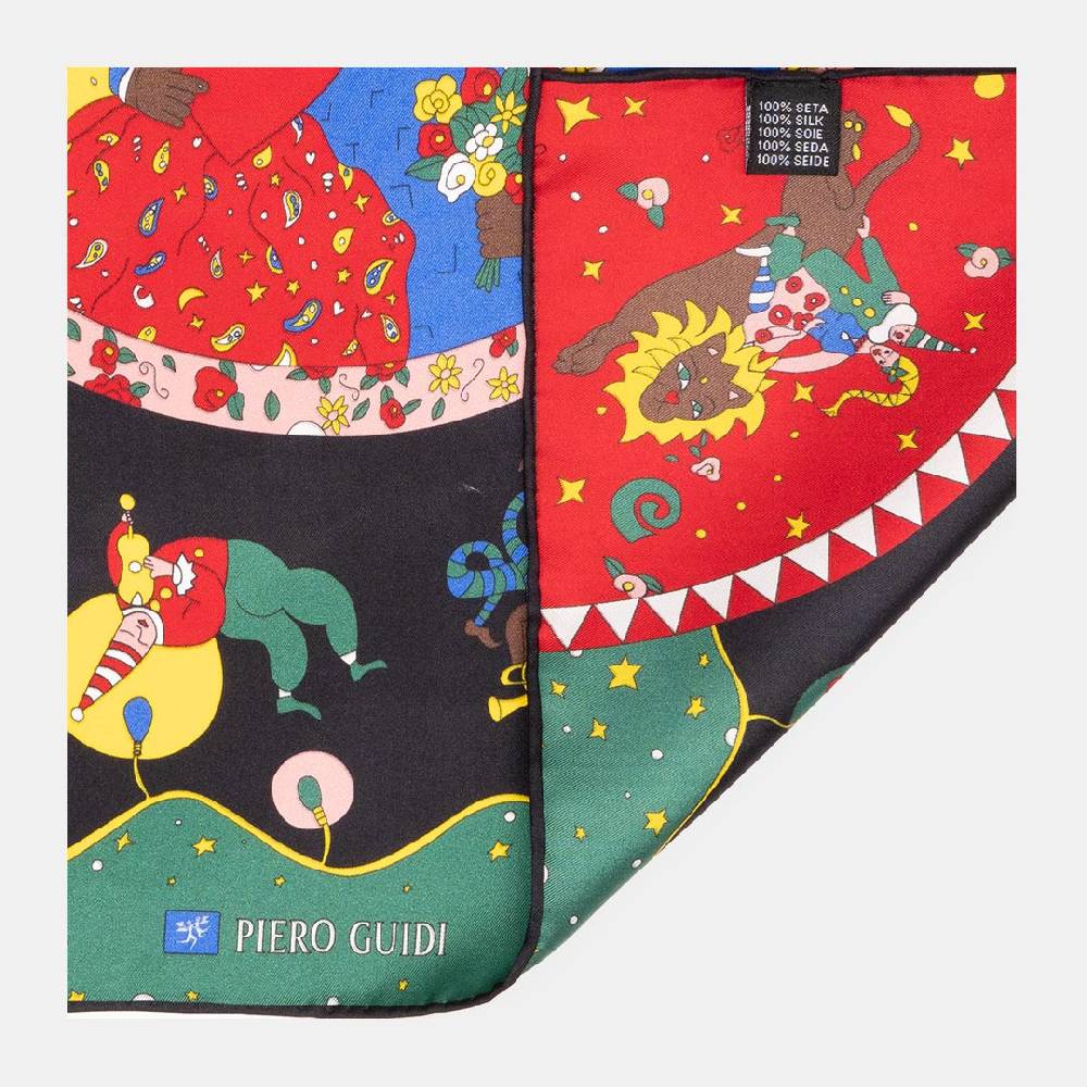Piero Guidi PIERO GUIDI SILK SCARF "Charlotte"/ FOULARD IN SETA "Charlotte" Qualità Garantita