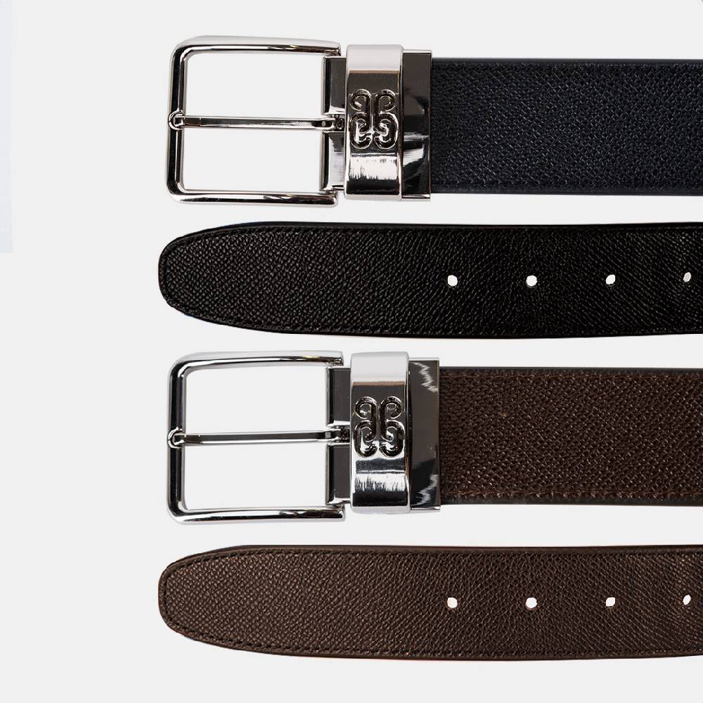 Piero Guidi PIERO GUIDI REVERSIBLE BELT IN 2 COLORS/CINTURA REVERSIBILE IN 2 COLORI In Vendita