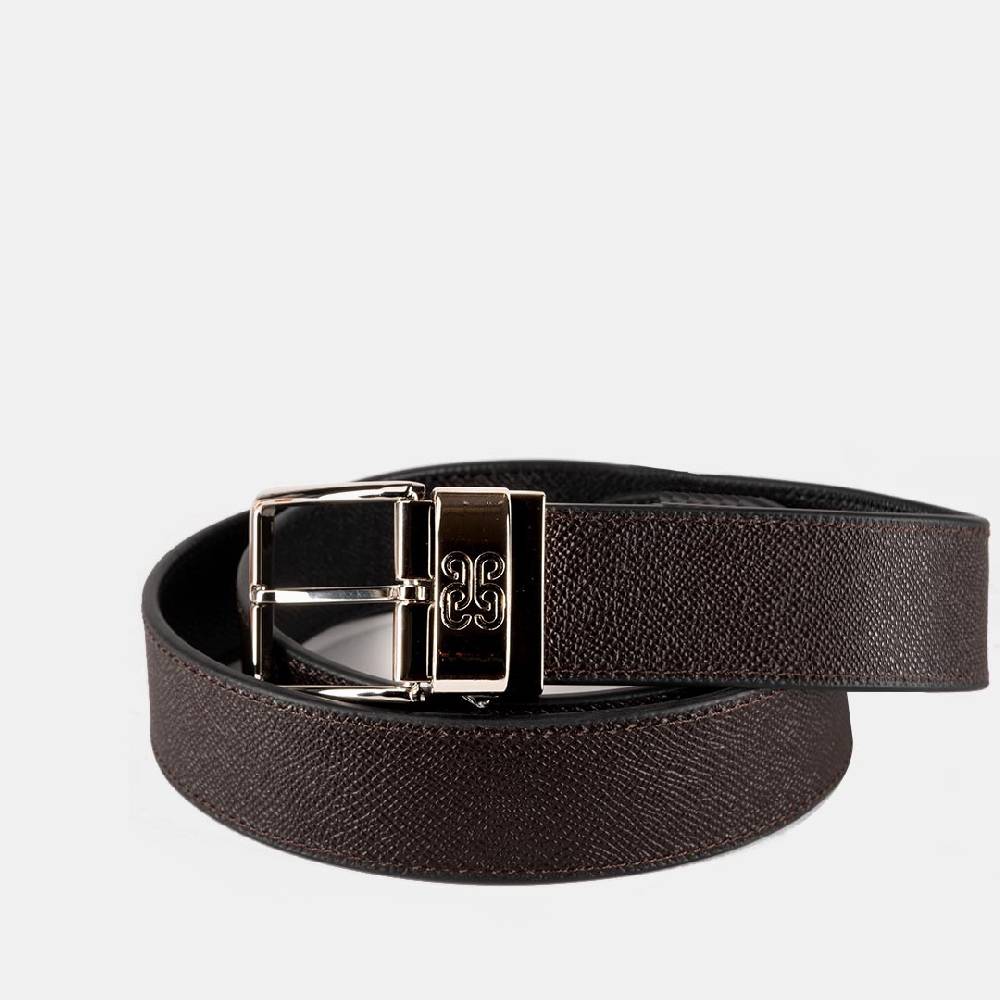 Piero Guidi PIERO GUIDI REVERSIBLE BELT IN 2 COLORS/CINTURA REVERSIBILE IN 2 COLORI In Vendita