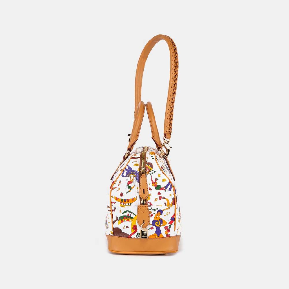 Piero Guidi PIERO GUIDI SATCHEL WITH SHOULDER STRAP / BAULETTO CON TRACOLLA Vendita Economica