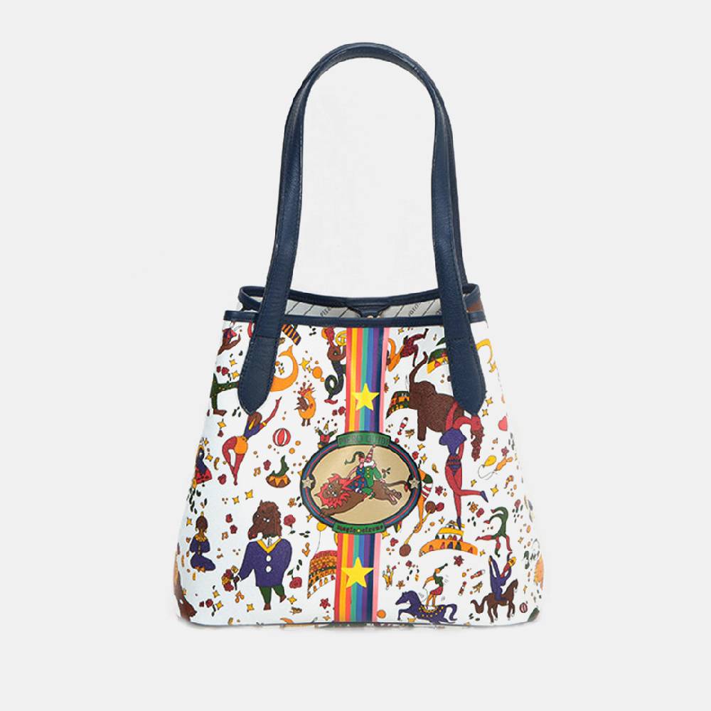 Piero Guidi PIERO GUIDI TOTE BAG/SHOPPING BAG "CIRCUS STAR" Moda