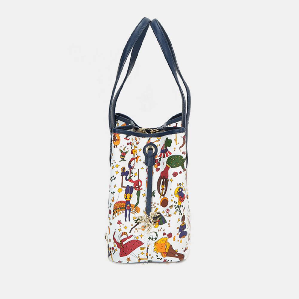 Piero Guidi PIERO GUIDI TOTE BAG/SHOPPING BAG "CIRCUS STAR" Moda