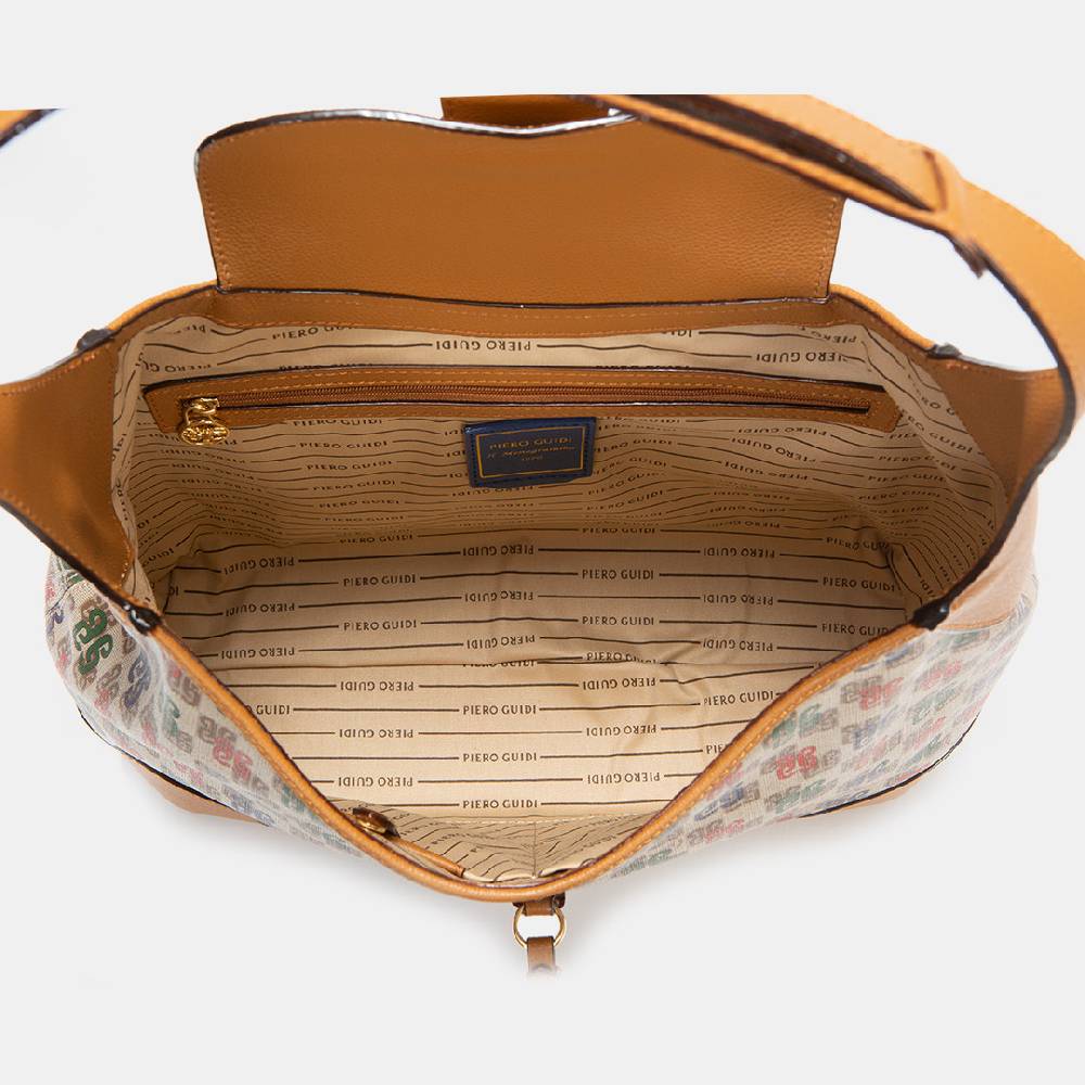Piero Guidi PIERO GUIDI HOBO BAG/TRACOLLA "ANITA" LARGE Saldi Di Fabbrica