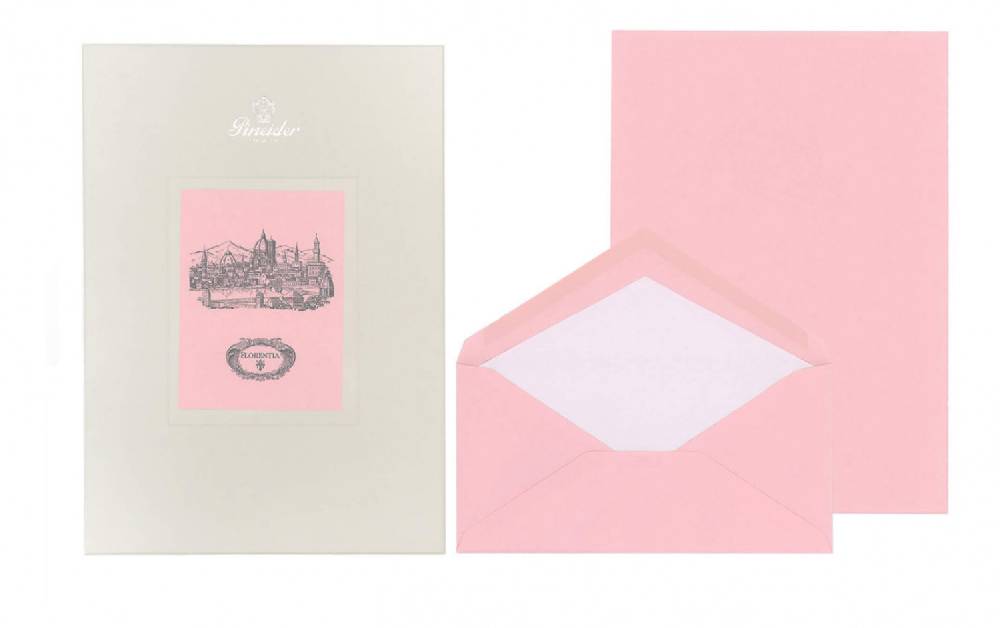 Pineider Set Carta da Lettera Florentia Formato A4 Negozio