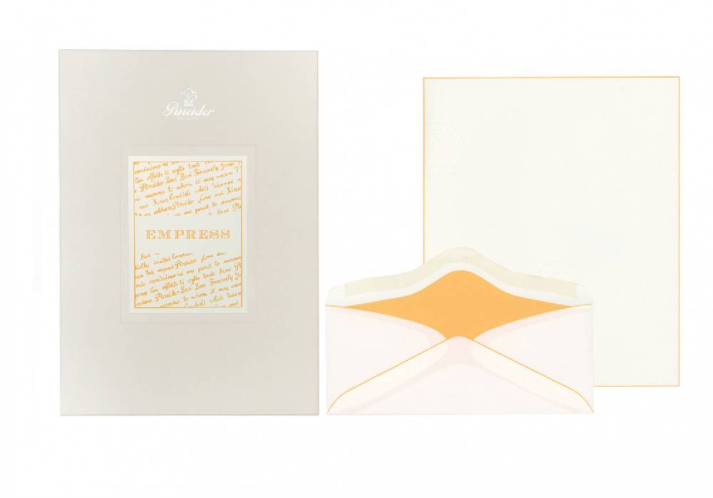 Pineider Set Carta da Lettera Empress Moda