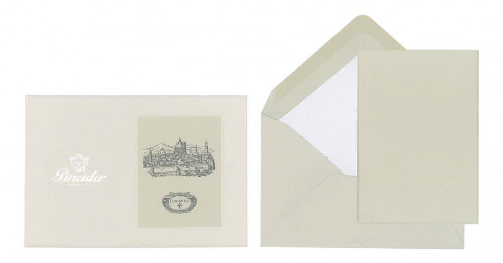 Pineider Set Biglietti Florentia Formato 9 Italy