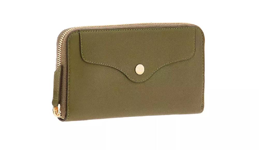 Pineider Portafoglio con zip in Metro Smooth Consegna Veloce