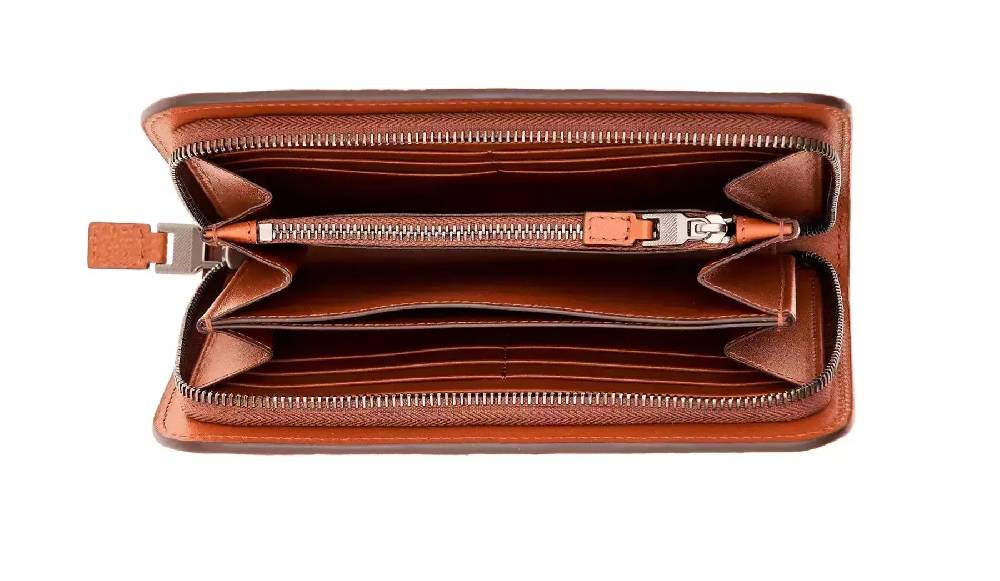 Pineider Portafoglio Internazionale con zip in Bottalato Promozione Limitata