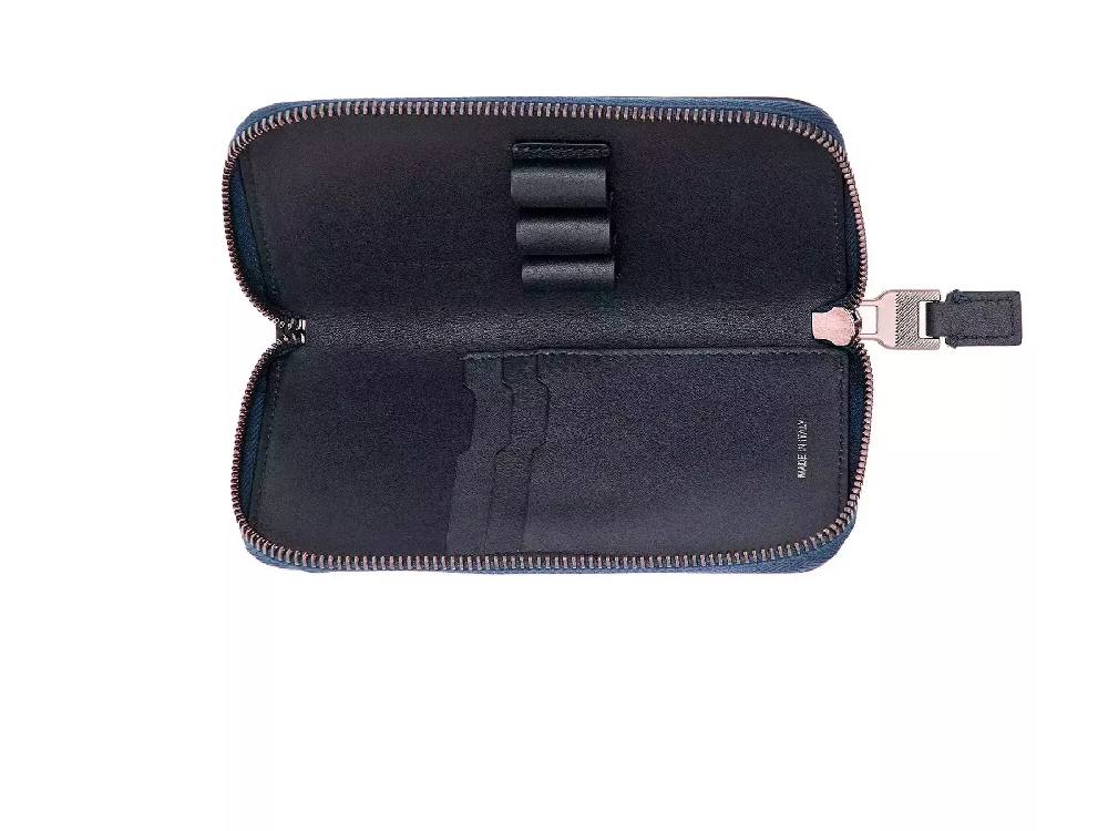 Pineider Astuccio con zip in Metro Smooth Sottocosto