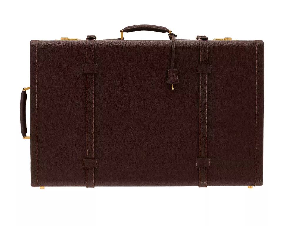 Pineider Passion Suitcase Big Grained Vendita Calda