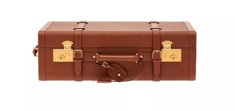 Pineider Passion Suitcase Medium Grained Vendita Economica