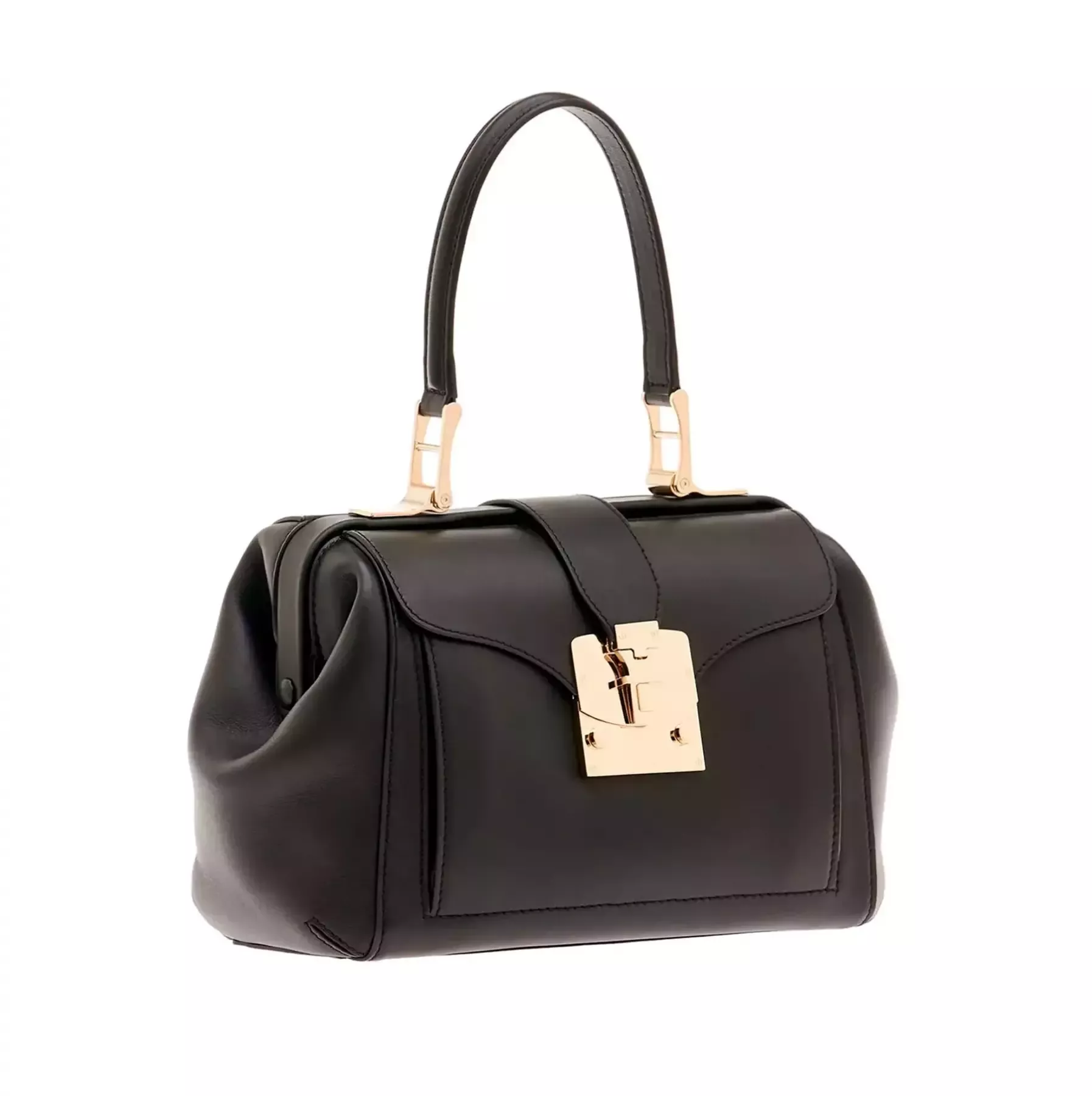 Pineider Lady Doctor Bag Small in Metro Smooth Vendite Flash
