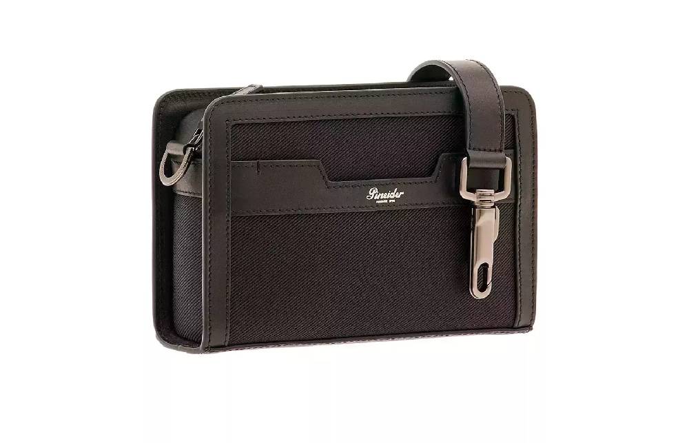 Pineider Odette Crossbody in Metro Smooth Italy