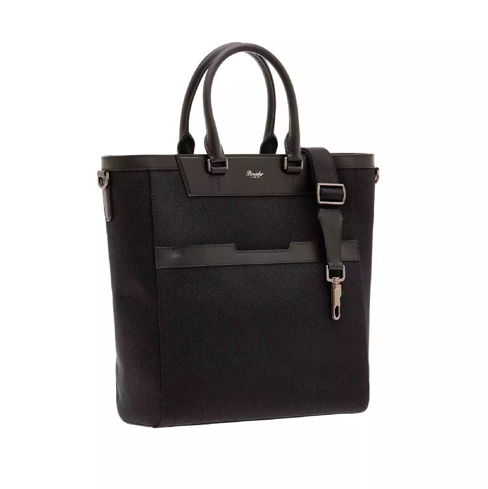 Pineider Florence Vertical Shopping in Metro Nylon Italia